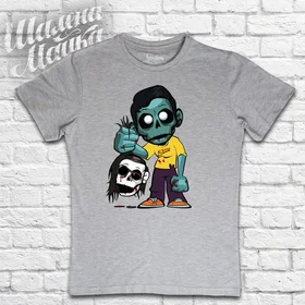 Прикольные футболки: Zomboy vs Skrillex Меланж